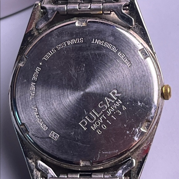 1998 Mens Pulsar by Seiko V744-0A20 President Watch **READ*** - Picture 5 of 6